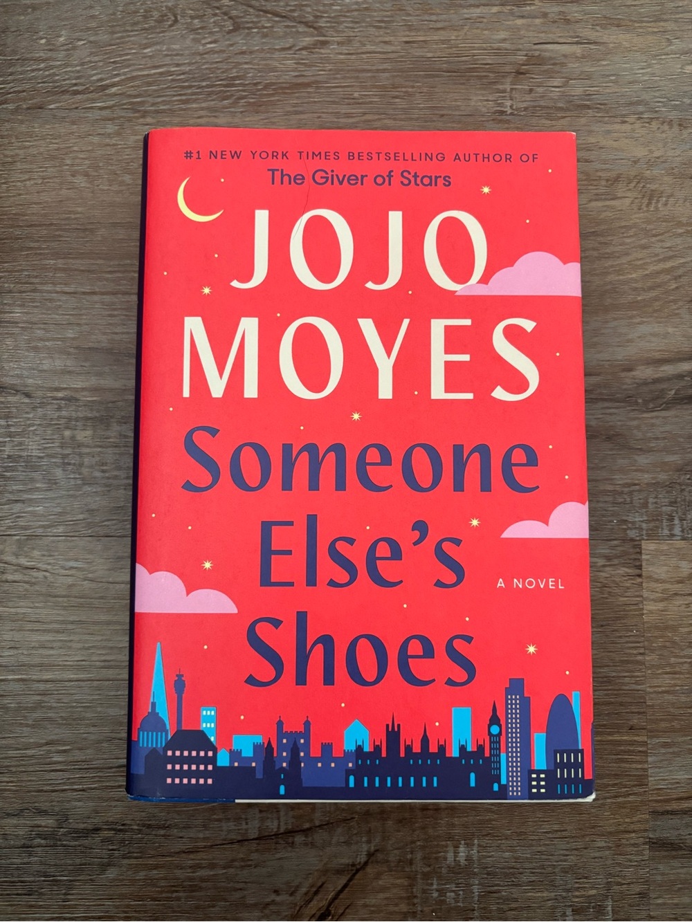 'Someone Else's Shoes' Hardcover Novel - Red Cover